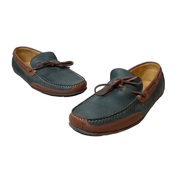 G.H  Bass & Co. Men’s Navy Blue Bass Lucca On Board Loafers Sz 13M - NWB - Picture 1 of 11